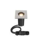 SLV Dasar Aluminium Grey 4W 350lm - 830 Warm White | Dimmable