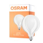 Osram Retrofit LED E27 Globe Filament Frosted 7W 806lm - 827 Extra Warm White | Replaces 60W