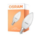Osram LED Star Classic E14 Candle Frosted 7.5W 806lm - 840 Cool White | Replaces 60W