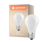 Ledvance Classic LED E27 Pear Filament Frosted 7W 806lm - 840 Cool White | Dimmable - Replaces 60W