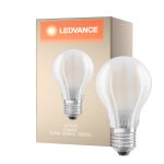 Ledvance  Classic LED E27 Pear Filament Frosted 6.5W 806lm - 840 Cool White | Replaces 60W