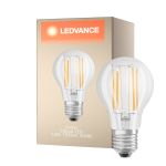 Ledvance  Classic LED E27 Pear Filament Clear 7.5W 1055lm - 840 Cool White | Replaces 75W