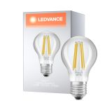 Ledvance Classic Superior LED Bulb E27 Pear Filament Clear 13.8W 1521lm - 927 Extra Warm White | Best Colour Rendering - Dimmable - Replaces 100W