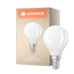 Ledvance Classic LED E14 Pear Frosted 1.8W 250lm - 827 Extra Warm White | Dimmable - Replaces 25W