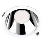 Ledvance LED Downlight Comfort Dali UGR19 Aluminium 42W/36W/30W 5000lm/4200lm/3600lm 100D - 930-940 CCT | Cutout 250mm - IP44 - Best Colour Rendering - Dali Dimmable