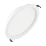 Ledvance LED Downlight Comfort Opal Aluminium White 42W 5000lm 180D - 930-940 CCT | 265mm - Cutout 250mm - IP44 - Best Colour Rendering - Zigbee Dimmable 
