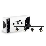 D'Lite Ceiling Light Trop Metal Sandy Black| Suitable For 4x GU10