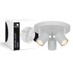 D'Lite Ceiling Light Trop Metal White | Suitable for 3x GU10 