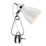 Nordlux Table Lamp Cyclone Clamp Metal White | Suitable for 1x E14