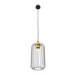 Emibig Pendant Vander Steel Black | Suitable for 1x E27 - Max 15W