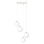 Emibig Pendant Royal Steel White | Suitable for 4x E14 - Max 10W