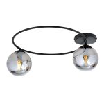 Emibig Ceiling Light Sopra Steel Black | Suitable for 2x E14 - Max 10W