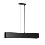 Emibig Pendant Gentor Steel Black | Suitable for 3x E27 - Max 15W