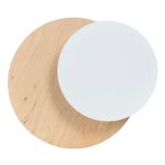 Emibig Wall Light Circle Steel White | Suitable for 1x G9 - Max 8W