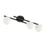 Emibig Ceiling Light Kairo Steel Black | Suitable for 3x E14 - Max 10W