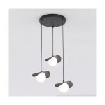 Emibig Pendant Ritual Steel Black | Suitable for 3x G9 - Max 8W