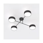 Emibig Ceiling Light Maga Steel Black | Suitable for 4x E14 - Max 10W
