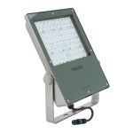 Philips LED Floodlight Coreline BVP130 Grey 141W 21000lm 52x102D - 740 Cool White | IP66 - Asymmetrical