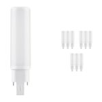 Multipack 10x Osram Dulux-D LED  6W - 830 Warm White | 2-Pin - Replaces 13W