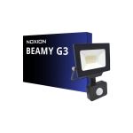 Noxion LED Floodlight Beamy G3 20W 2200lm 100D - 830 Warm White | IP44 - Motion and Light Sensor - Symmetrical