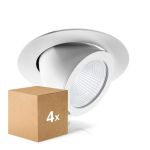 Multipack 4x Noxion LED Spot Forza White 35W 3000lm 36D - 930 Warm White | 168mm - Best Colour Rendering
