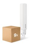 Multipack 9x Philips CorePro PL-C LED 8.9W 990lm - 830 Warm White | 2-Pin - Replaces 26W