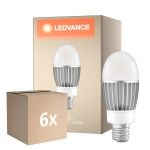Multipack 6x Ledvance LED Bulb HQL LED P E40 41W 5400lm - 827 Extra Warm White | Replaces 125W
