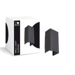 D'Lite Wall Light Aurora Aluminium Black Up & Down 6.5W 500lm - 830-840 CCT | IP54