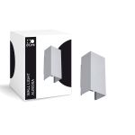 D'Lite Wall Light Aurora Aluminium Silver Up & Down 6.5W 500lm - 830-840 CCT | IP54