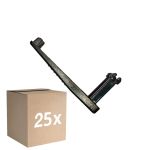 Multipack 25x Noxion GST - Compatible Strain Relief  Black