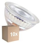 Multipack 10x Ledvance LED Reflector GU5.3 MR16 6.1W 621lm 36D - 830 Warm White | Replaces 50W