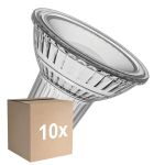 Multipack 10x Ledvance LED Reflector GU10 PAR16 6.9W 650lm 120D - 927 Extra Warm White | Dimmable - Replaces 80W