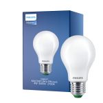 Philips Master Ultra Efficient LED E27 Pear Frosted 4W 840lm - 827 Extra Warm White | Dimmable - Replaces 60W