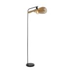 Eglo Floor Lamp Siruela Steel Black | IP20 - Suitable for 1x E27 