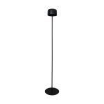 Eglo Floor Lamp Roccanova-L Steel Black 2W 270lm - 830 Warm White | IP44 - Touch Dimmable - USB-C