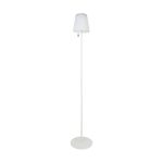 Eglo Floor Lamp Scordiano-L Steel White 2W 220lm - 830-840-865 CCT | IP44 - USB-C