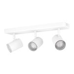 Eglo Ceiling Spot Consuma 1 Steel White | Suitable for 3x GU10