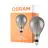 Osram Vintage 1906 LED E27 Pear Filament Smoke 160mm 5W 110lm - 818 Extra Warm White | Dimmable - Replaces 25W