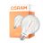 Osram Vintage 1906 LED E27 Globe Filament Clear 7.2W 806lm - 927 Extra Warm White | Best Colour Rendering - Dimmable - Replaces 60W