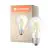 Ledvance  Classic LED E27 Pear Filament Clear 4W 470lm - 827 Extra Warm White | Replaces 40W
