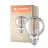 Ledvance Vintage 1906 LED E27 Globe Smoke 11W 500lm - 818 Extra Warm White | Dimmable - Replaces 42W