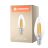 Ledvance Classic LED E14 Candle Filament Clear 3.4W 470lm - 827 Extra Warm White | Dimmable - Replaces 40W