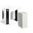 D'Lite Wall Light Vrebos Long  Aluminium White Black Up & Down | IP56 - Suitable For 2x GU10