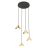 Emibig Pendant Elit Steel Gold | Suitable for 4x GX53 - Max 10W