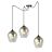 Emibig Pendant Level Steel Black | Suitable for 3x E27 - Max 15W