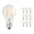Multipack 10x Osram CLASSIC LED E27 Pear Filament Clear 7.5W 1055lm - 827 Extra Warm White | Dimmable - Replaces 75W