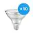 Multipack 10x Osram LED Spot E27 PAR20 6.4W 350lm 36D - 927 Extra Warm White | Best Colour Rendering - Dimmable - Replaces 75W
