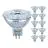Multipack 10x Osram Performance LED Spot Reflector GU5.3 MR16 3.4W 230lm 36D - 927 Extra Warm White | Best Colour Rendering - Dimmable - Replaces 20W