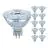 Multipack 10x Osram Performance LED Spot Reflector GU5.3 MR16 5W 345lm 36D - 927 Extra Warm White | Best Colour Rendering - Dimmable - Replaces 35W