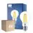 Multipack 4x Philips MASTER Value LED Bulb E27 Pear Clear 11.2W 1521lm - 927 Extra Warm White | Best Colour Rendering - Dimmable - Replaces 100W